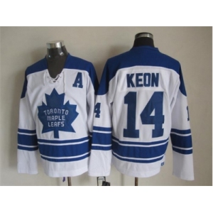 NHL Toronto Maple Leafs #14 Dave Keon white Throwback Stitched jerseys