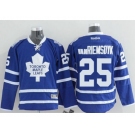 Toronto Maple Leafs #25 James Van Riemsdyk Blue Stitched NHL Jersey