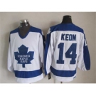 nhl jerseys toronto maple leafs #14 keon white[m&n]