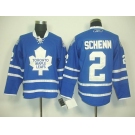 nhl jerseys toronto maple leafs #2 schenn blue