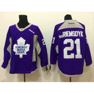 nhl jerseys toronto maple leafs #21 vanRiemsdyk purple