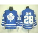 nhl jerseys toronto maple leafs #28 domi blue