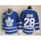 nhl jerseys toronto maple leafs #28 domi blue[domi][75th]