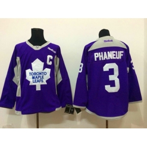 nhl jerseys toronto maple leafs #3 phaneuf purple