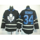 nhl jerseys toronto maple leafs #34 reimer black