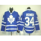 nhl jerseys toronto maple leafs #34 reimer blue