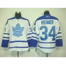 nhl jerseys toronto maple leafs #34 reimer white