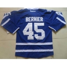 nhl jerseys toronto maple leafs #45 bernier blue