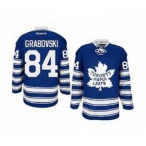 nhl jerseys toronto maple leafs #84 graboyski blue[2014 winter classic]