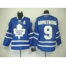 nhl jerseys toronto maple leafs #9 armstrong blue(A)