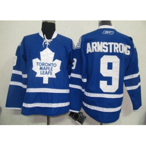 nhl jerseys toronto maple leafs #9 armstrong blue