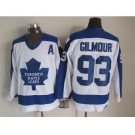 nhl jerseys toronto maple leafs #93 gilmour white[m&n][patch A]