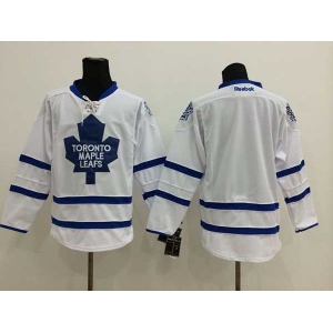 nhl jerseys toronto maple leafs blank white[2014 new]