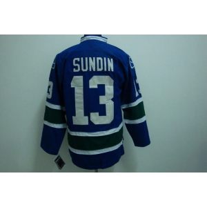 nhl toronto maple leafs #13 sundin blue