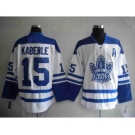 nhl toronto maple leafs #15 kaberle white