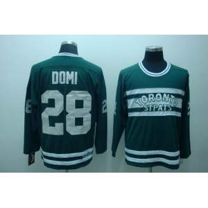 nhl toronto maple leafs #28 domi  blue