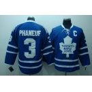 nhl toronto maple leafs #3 phaneuf apatch blue (c)