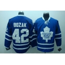 nhl toronto maple leafs #42 bozak blue(ccm)