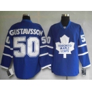 nhl toronto maple leafs #50 gustavsson blue