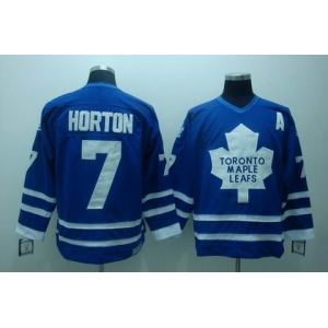 nhl toronto maple leafs #7  horton  blue(A)ccm