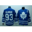 nhl toronto maple leafs #93 gilmour blue(c)