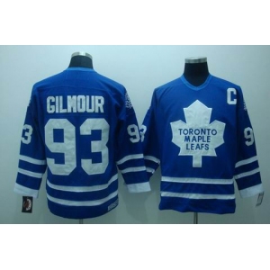 nhl toronto maple leafs #93 gilmour blue(c)