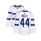 Women Adidas Toronto Maple Leafs #44 Morgan Rielly White Authentic 2018 Stadium Series Stitched NHL Jersey