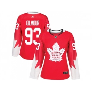 Women's Toronto Maple Leafs #93 Doug Gilmour Red Alternate Stitched NHL Jersey