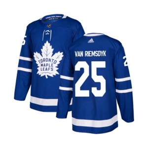 Youth Adidas Toronto Maple Leafs #25 James Van Riemsdyk Authentic Royal Blue Home NHL Jersey
