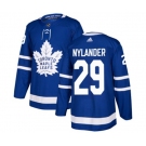 Youth Adidas Toronto Maple Leafs #29 William Nylander Authentic Royal Blue Home NHL Jersey