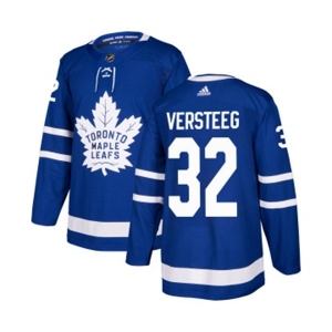 Youth Adidas Toronto Maple Leafs #32 Kris Versteeg Authentic Royal Blue Home NHL Jersey