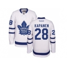 Youth Toronto Maple Leafs #28 Kasperi Kapanen White Road Stitched NHL Jersey
