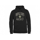 Men's Toronto Maple Leafs Black Camo Stack Pullover Hoodie