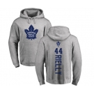 NHL Adidas Toronto Maple Leafs #44 Morgan Rielly Ash Backer Pullover Hoodie