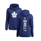 NHL Women Adidas Toronto Maple Leafs #44 Morgan Rielly Royal Blue Backer Pullover Hoodie