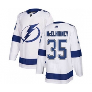 Men's Lightning #22 Kevin Shattenkirk White Road Authentic Stitched Hockey Jersey