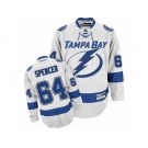 Men's Reebok Tampa Bay Lightning #64 Matthew Spencer Authentic White Away NHL Jersey