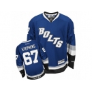 Men's Reebok Tampa Bay Lightning #67 Mitchell Stephens Authentic Royal Blue Third NHL Jersey