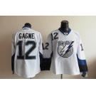 nhl jerseys tampa bay lightning #12 gagne white