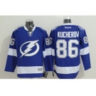 nhl jerseys tampa bay lightning #86 kucherov blue