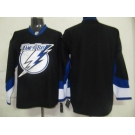 nhl jerseys tampa bay lightning blank black jersey