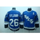 nhl tampa bay lightning #26 st.louis blue(bolts