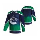 Men's Vancouver Canucks Blank Green 2020-21 Reverse Retro Alternate Hockey Jersey