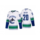 Men's adidas Vancouver Canucks #20 Brandon Sutter 2017-2018 Season Away Jersey