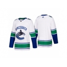 Men's adidas Vancouver Canucks White 2017-2018 Season New-Look Blank Jersey