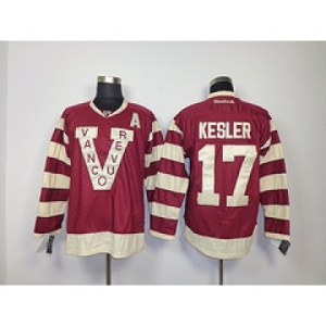 nhl jerseys vancouver canucks #17 kesler red[patch A]