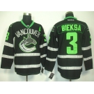 nhl jerseys vancouver canucks #3 bieksa black