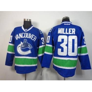 nhl jerseys vancouver canucks #30 miller blue