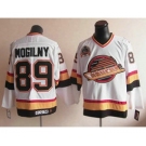 nhl jerseys vancouver canucks #89 mogilny white[ccm]