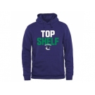 Vancouver Canucks Royal Top Shelf Pullover Hoodie